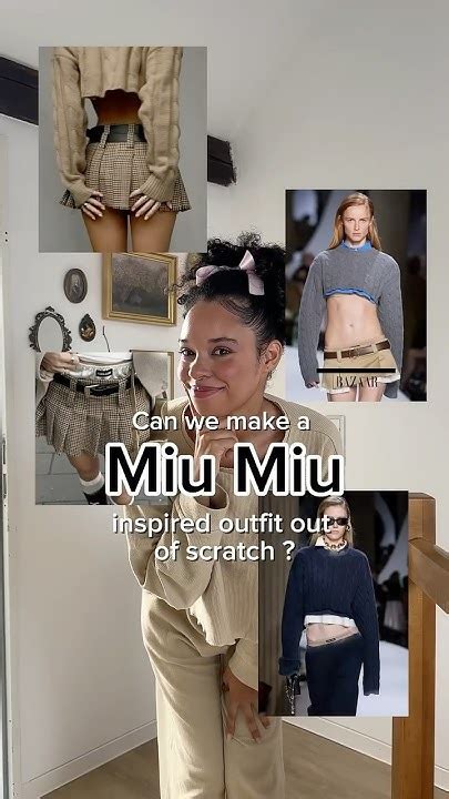 how to dress like miu miu